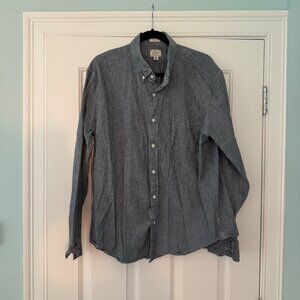 J. Crew Chambray Shirt, Slim XL